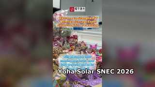 Yoha Solar'ın dünyanın sayılı fuarlarından biri olan SNEC 2026 Şangay'a katılacağını duyurmanın heyecanını yaşıyoruz.